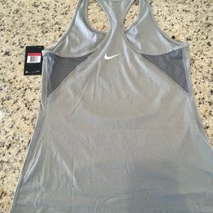 New with tags large gray Nike tank.